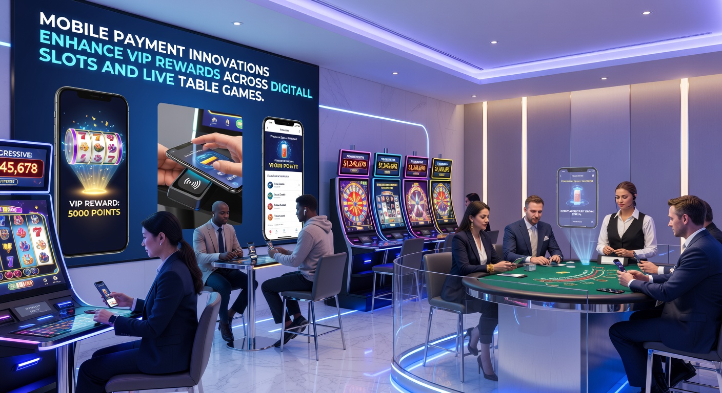 VIP-Belohnungen und mobile Transaktionen in Live-Casino-Umgebungen